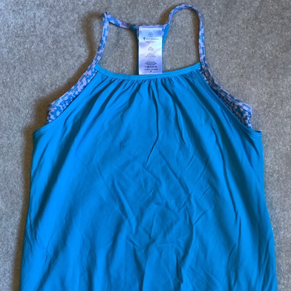 Girls Ivivva workout tank, size 12
